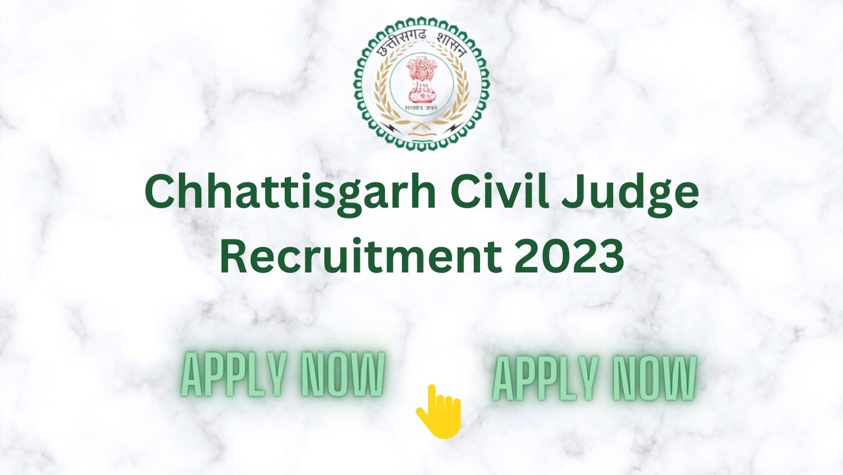 Chhattisgarh Civil Judge Recruitment 2023