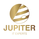 Jupiter IT Experts Logo 6 Gold gradient Apnajob.in